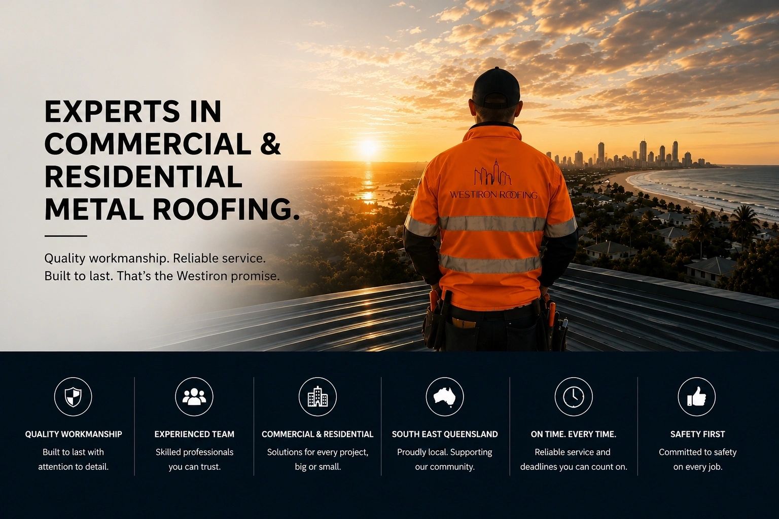 Westiron Roofing — experts in commercial and residential metal roofing